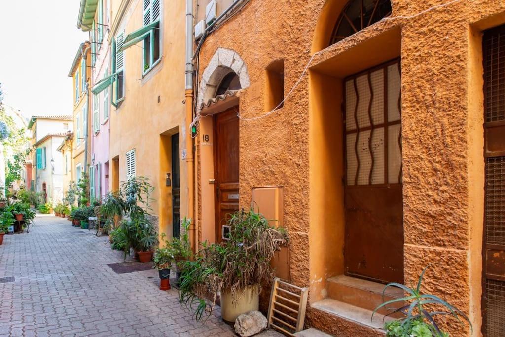 #40 Bright Sea View Suite For 6 2Mins Walk Port & Sea Villefranche-sur-Mer Exterior foto