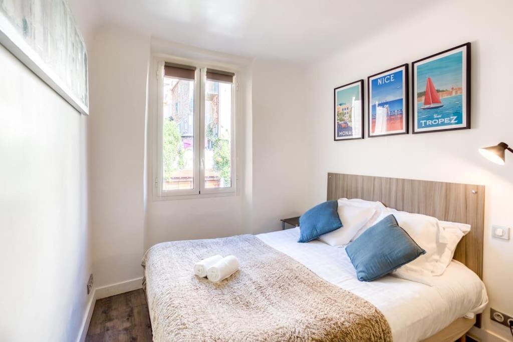 #40 Bright Sea View Suite For 6 2Mins Walk Port & Sea Villefranche-sur-Mer Exterior foto